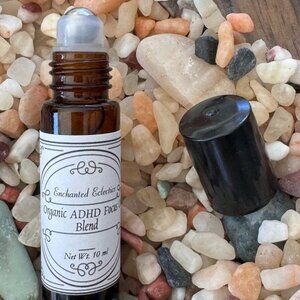 ADHD Focus Organic Essential Oil Blend Relaxing, Stress Reducing, Calming Blend